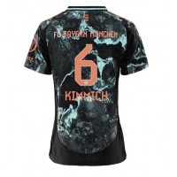 Camiseta Bayern Munich Joshua Kimmich #6 Segunda Equipación Replica 2024-25 para mujer mangas cortas